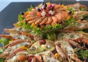 MENU PASTILLA FRUITS DE MER traiteur du luxe maroc agadir