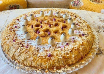 MENU PASTILLA POULET traiteur du luxe maroc agadir